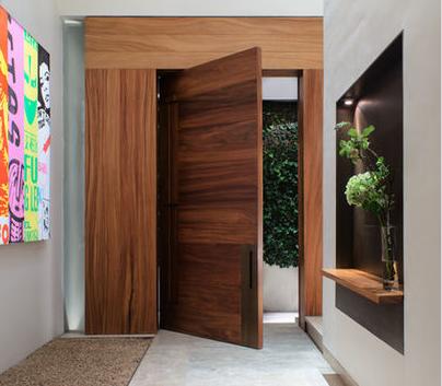 Insonorizar falso techo: Diseños de puertas de madera